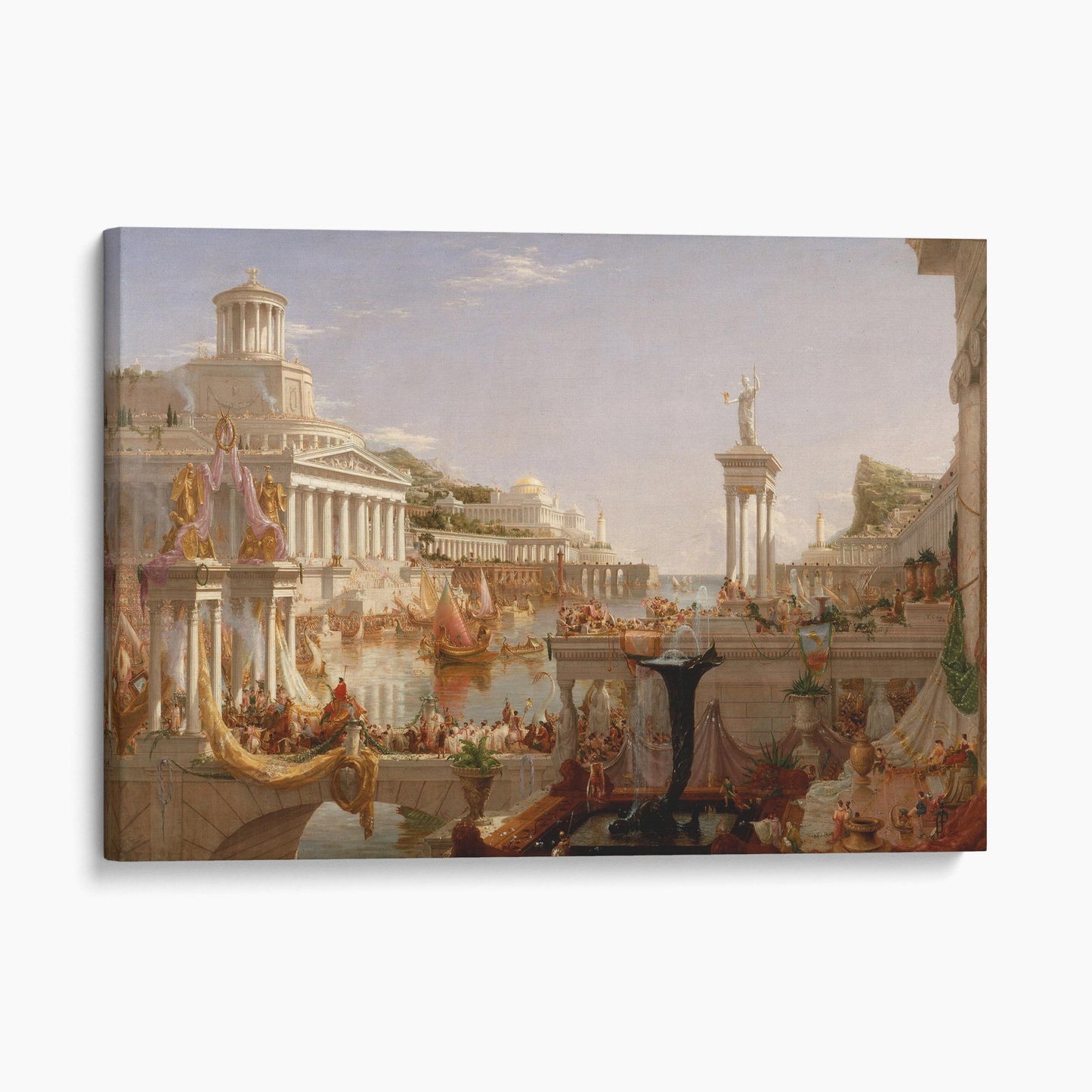 The Course of Empire - The Consummation of Empire by Thomas Cole
