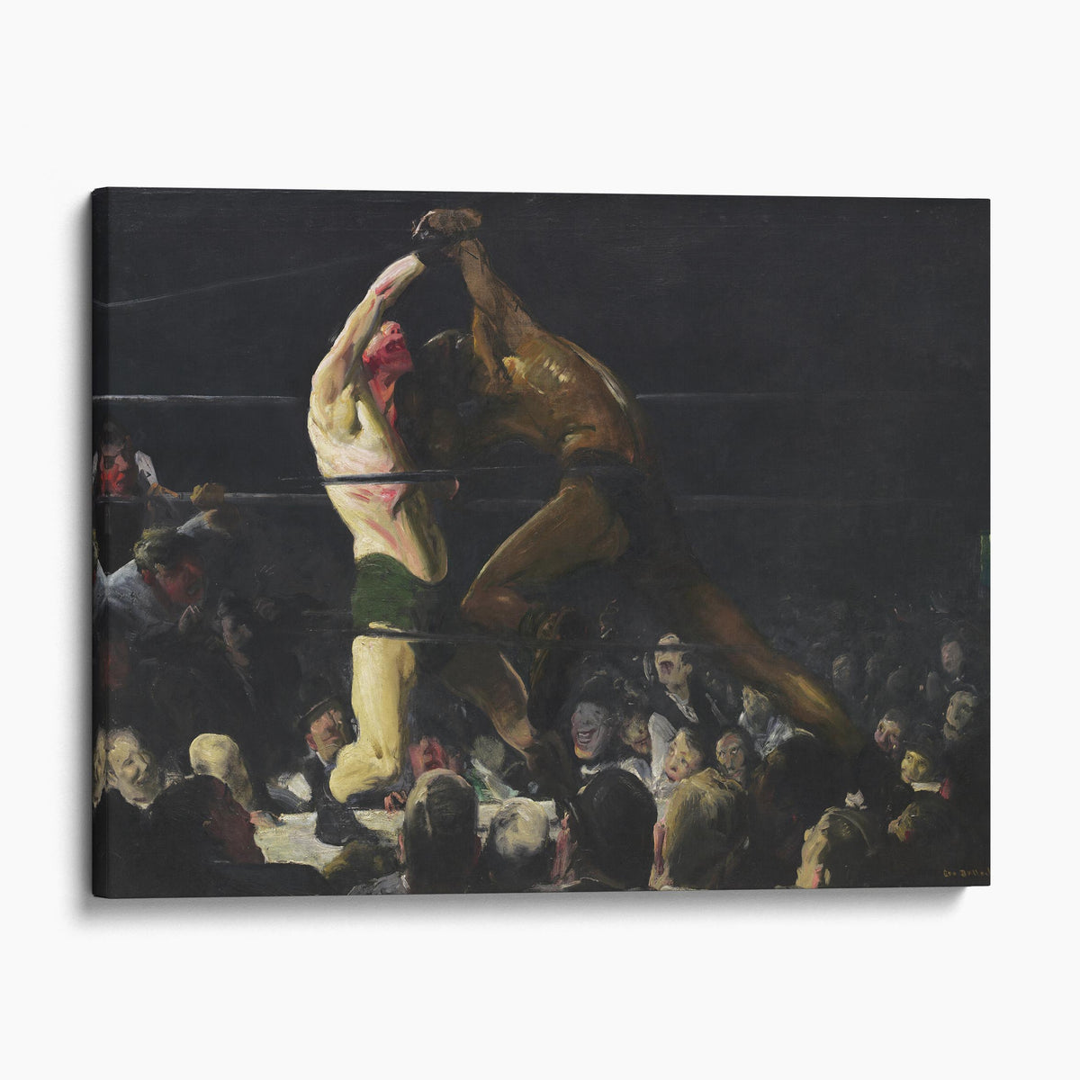 Both Members of This Club (1909) - George Bellows