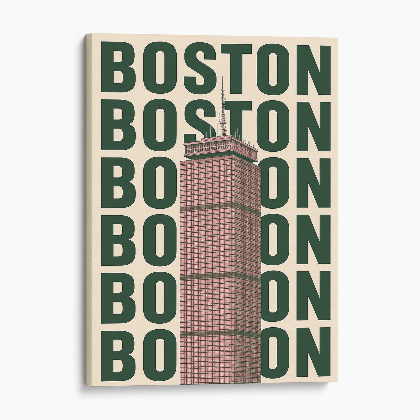 Boston Retro City Poster