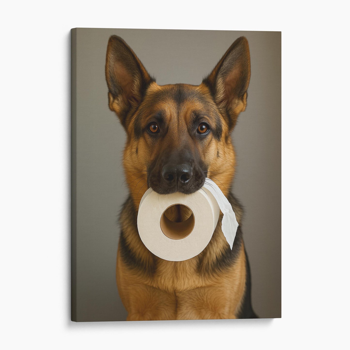 German Shepherd Dog Toilet Paper