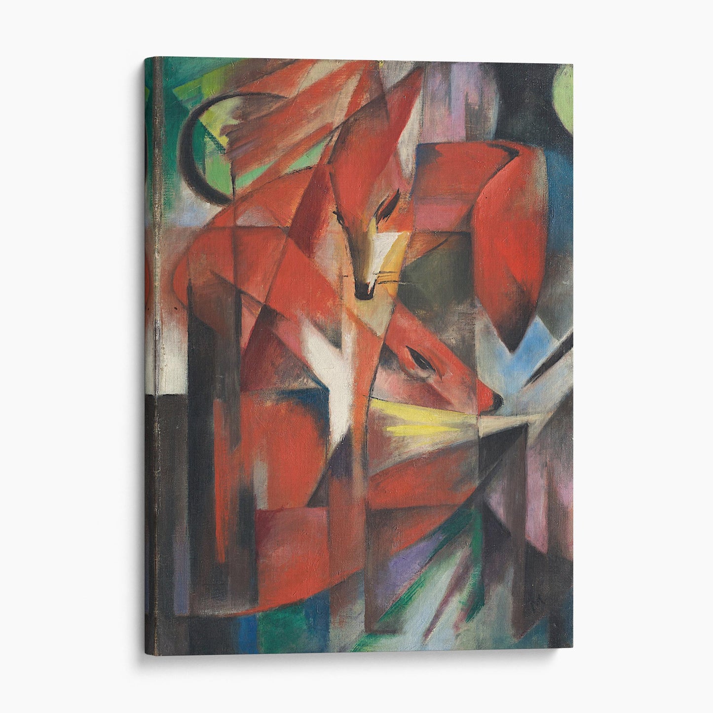 The Foxes by Franz Marc
