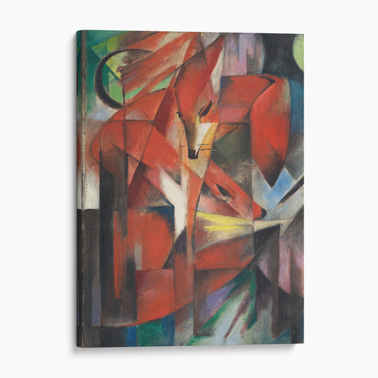 The Foxes by Franz Marc