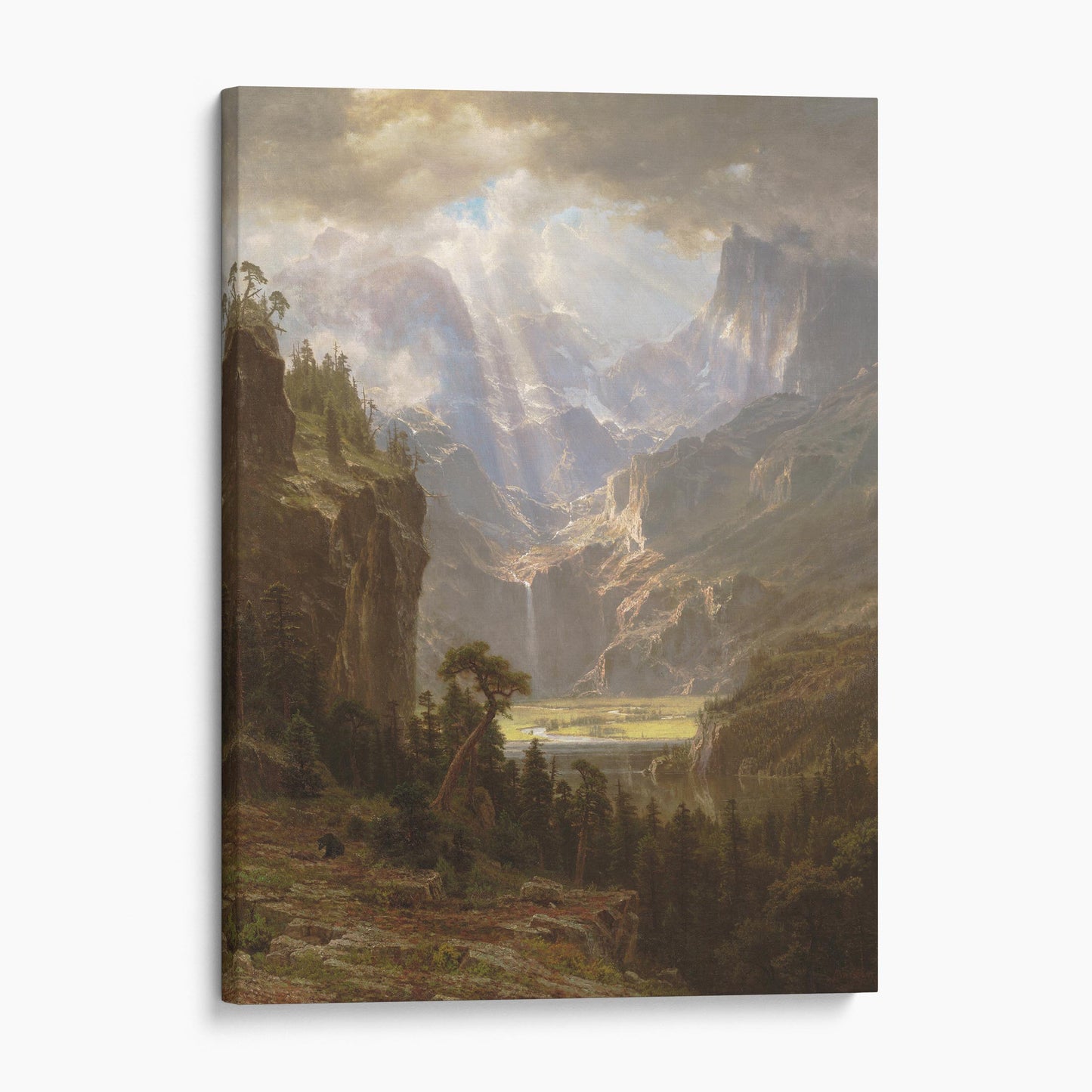 Rocky Mountains, Lander’s Peak (1863) by Albert Bierstadt