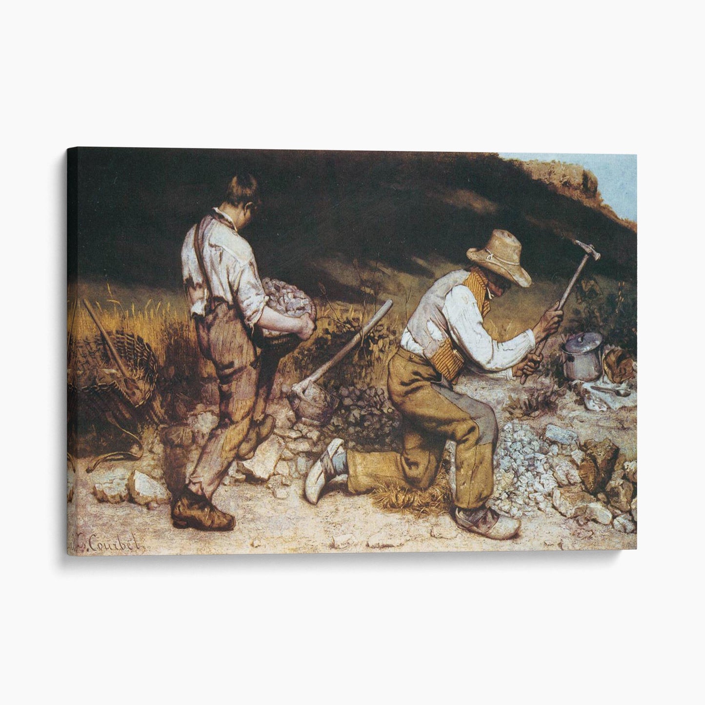 The Stone Breakers (1849) - Gustave Courbet