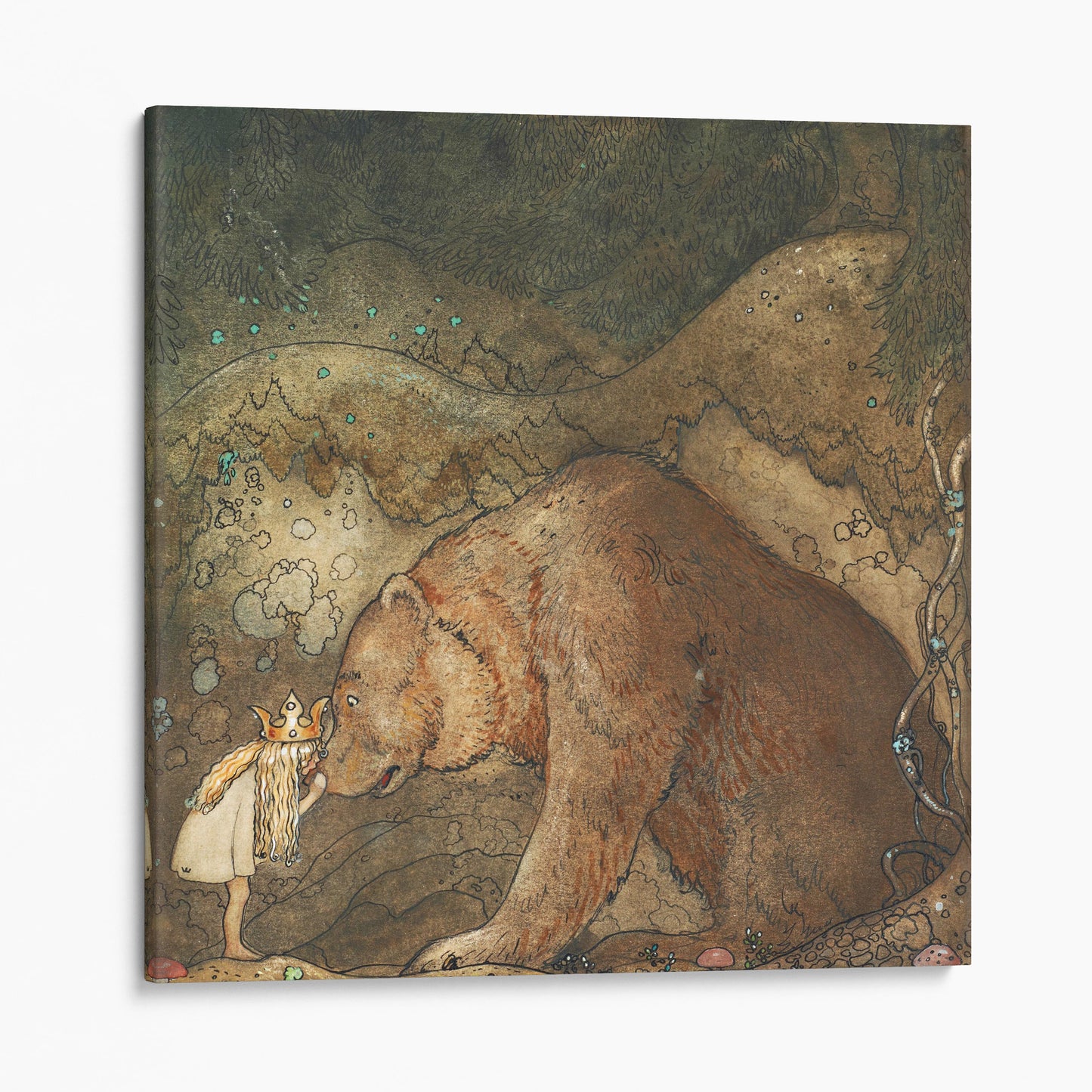 Poor Little Bear & Princess John Bauer