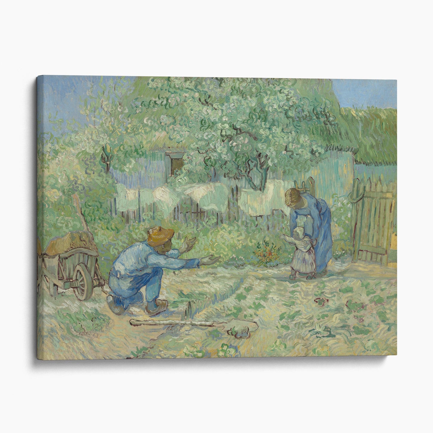 First Steps, after Millet by Van Gogh