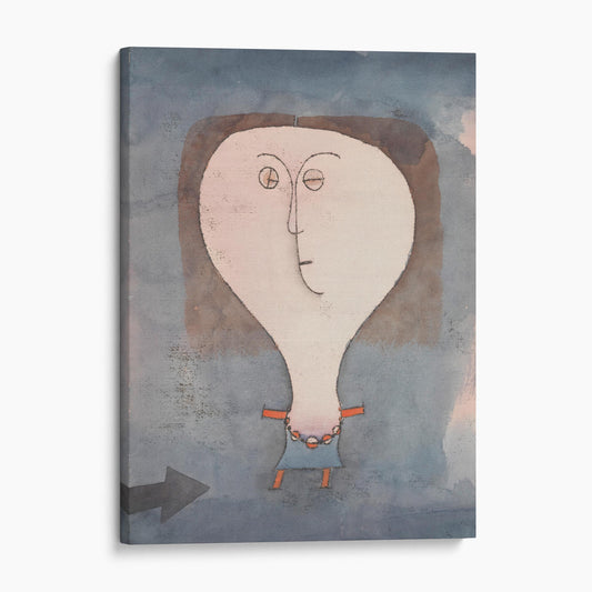 Fright of a Girl by Paul Klee