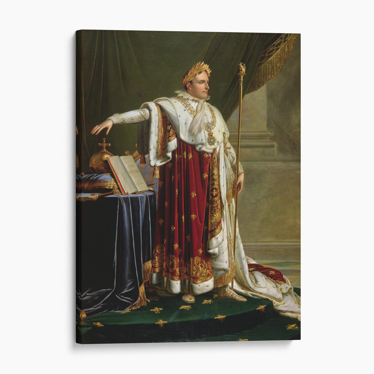 Napoleon in Coronation Robes - Anne-Louis Girodet