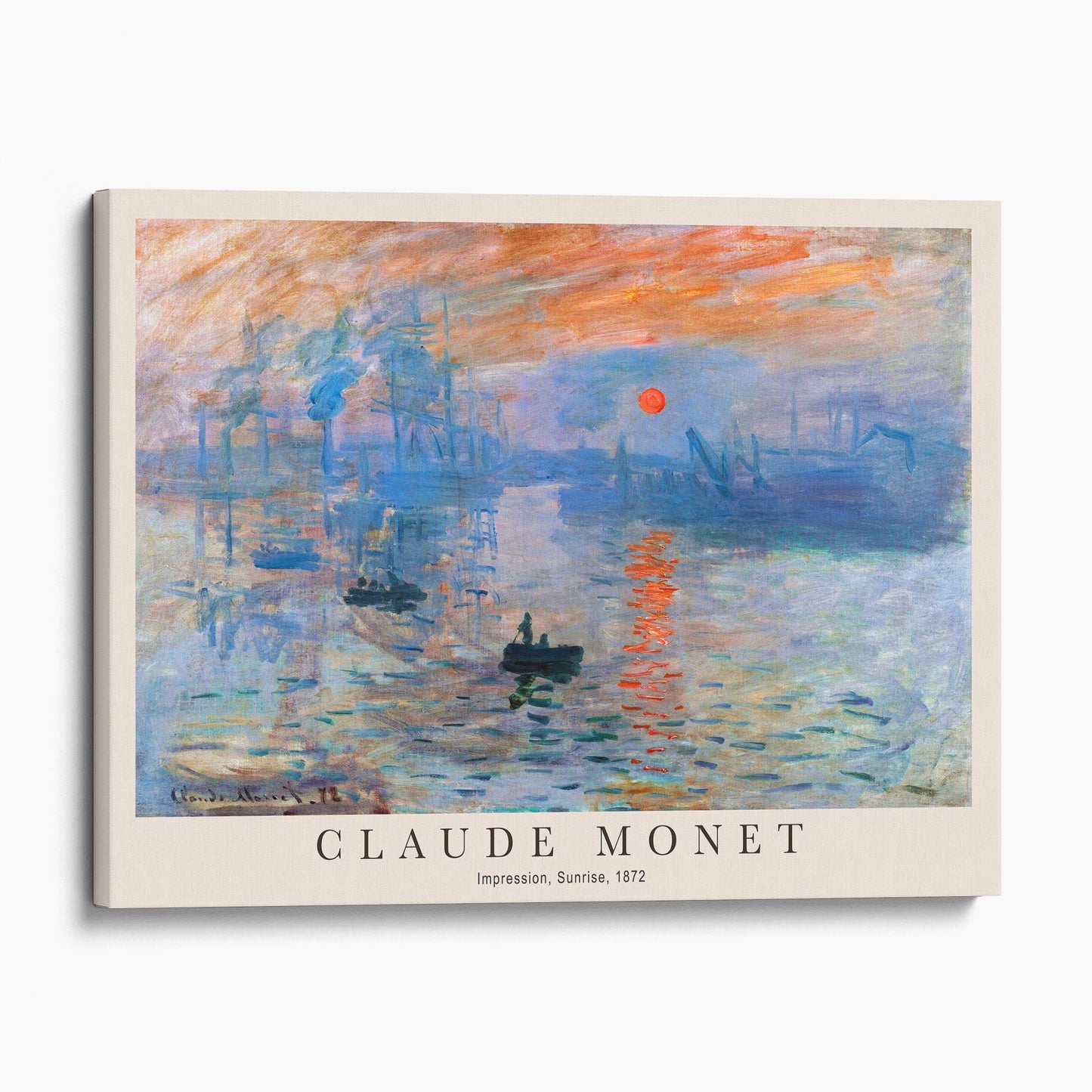 Claude Monet - Impression, Sunrise