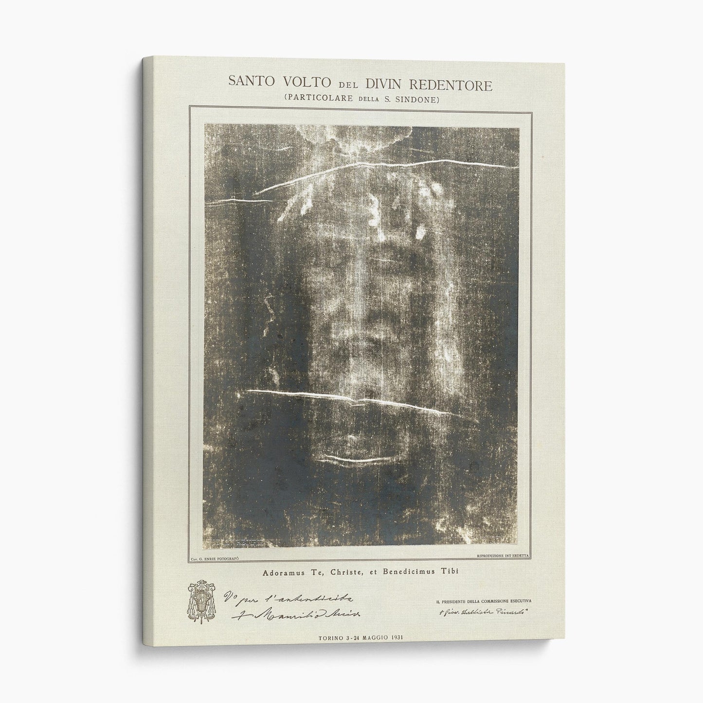 Holy Face of the Divine Redeemer - Shroud of Turin