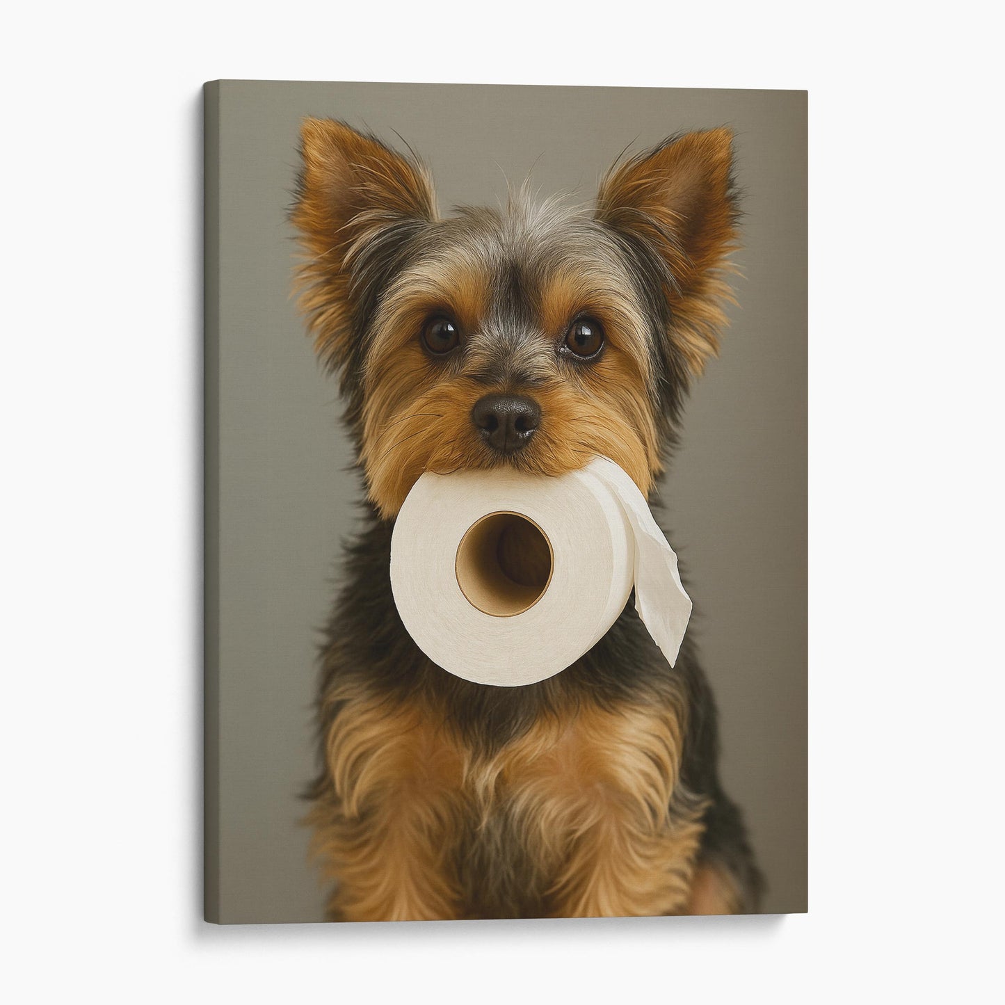 Yorkshire Terrier Dog Toilet Paper