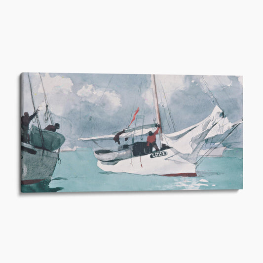 Fishing Boats, Key West by Winslow Homer