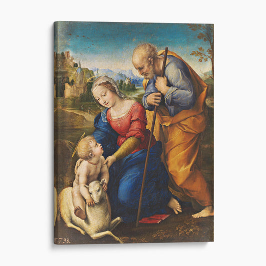 The Holy Family With A Lamb 1507 by Raphael