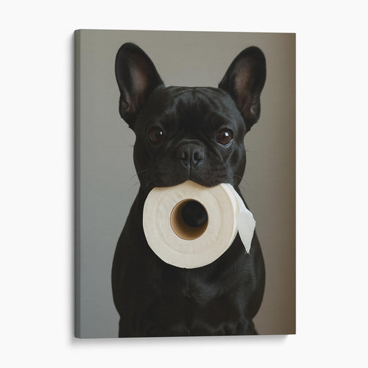French Bulldog Toilet Paper
