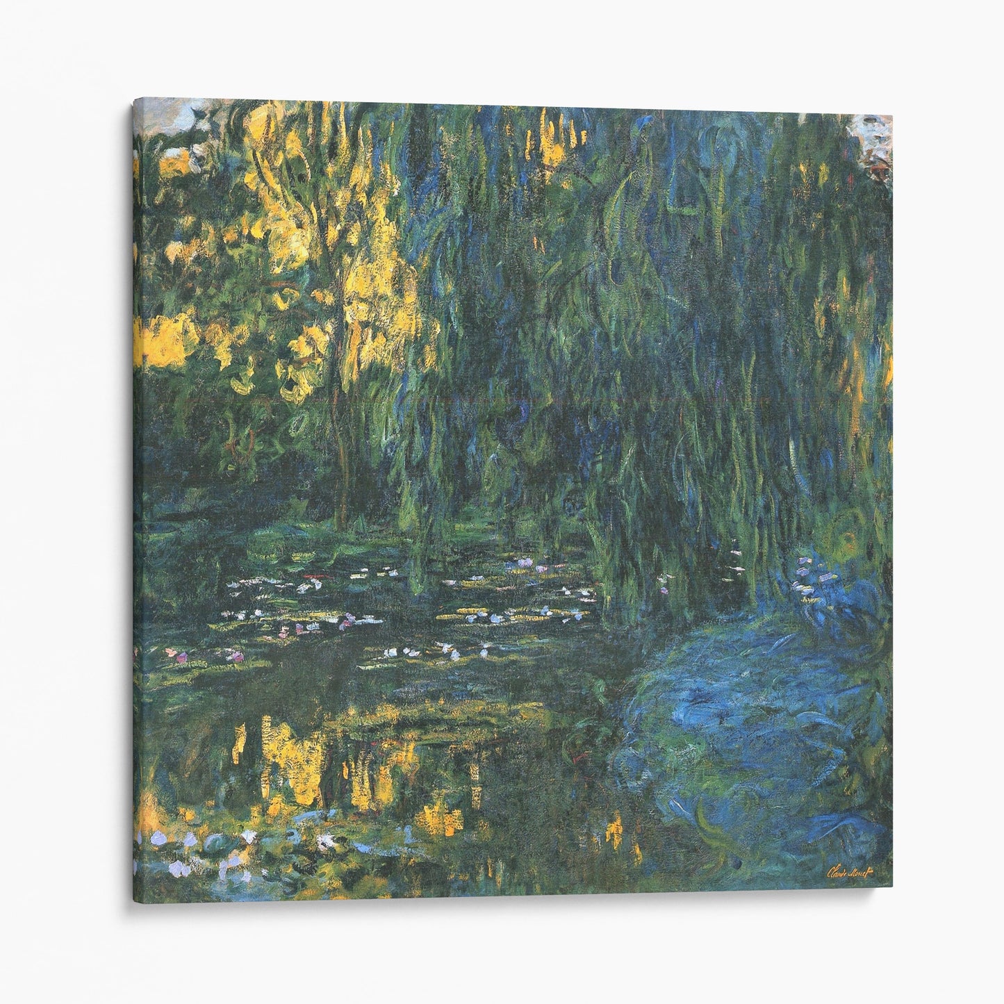 Water-Lily Pond and Weeping Willow, 1916 - Claude Monet