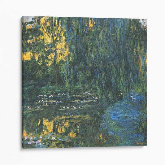 Water-Lily Pond and Weeping Willow, 1916 - Claude Monet