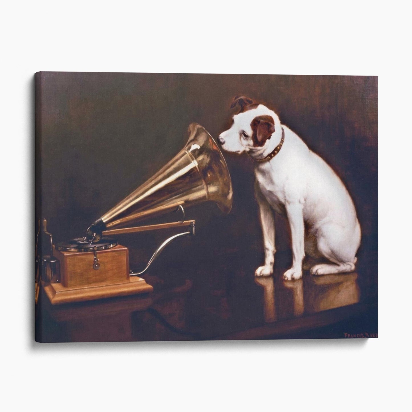 His Master's Voice - Nipper Listening To Phonograph