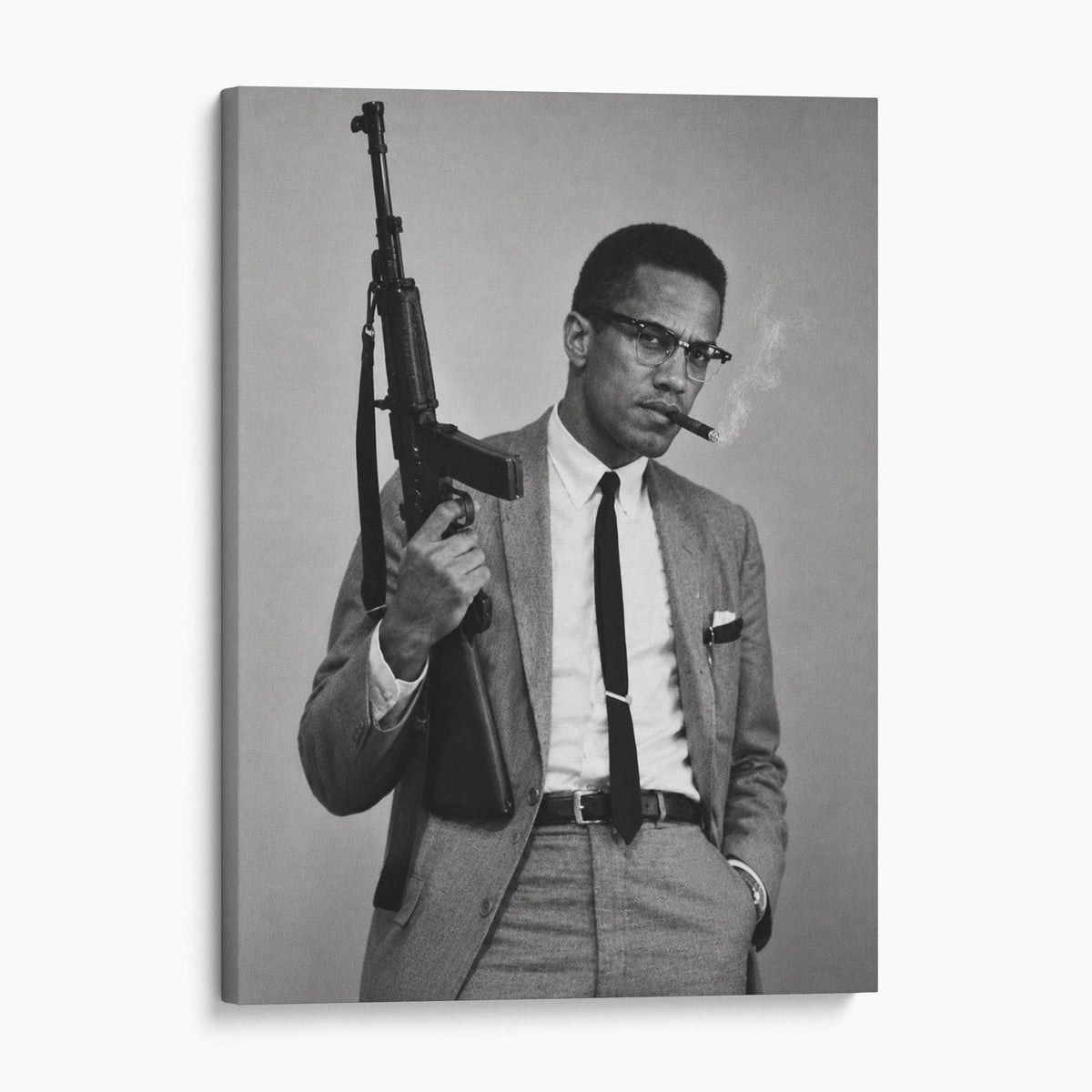 Malcolm X Machine Gun