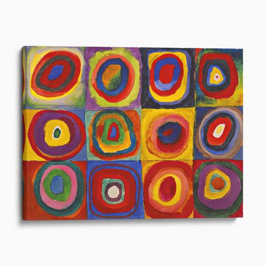 Color Study, Squares with Concentric Circles, 1913 by Kandinsky