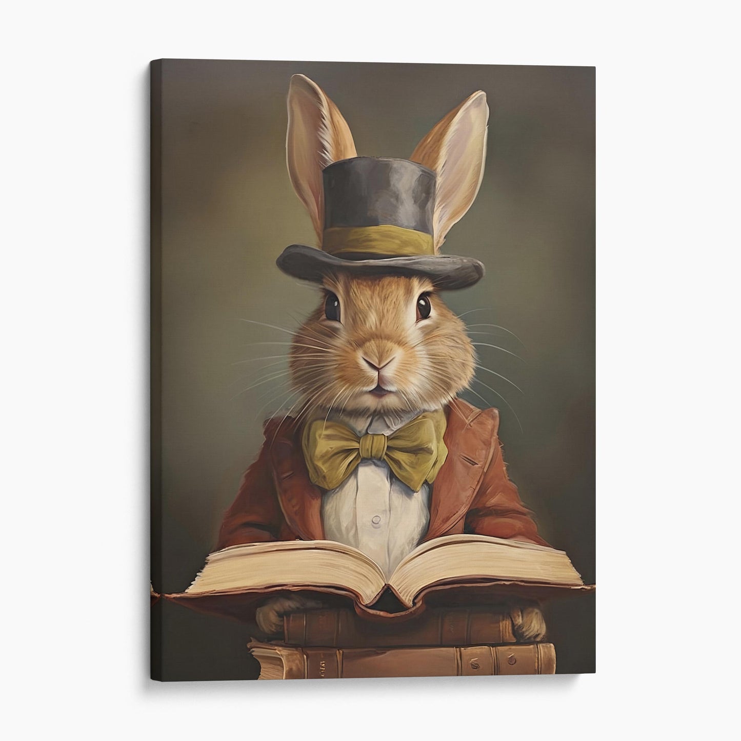 Bunny Rabbit Reading Books