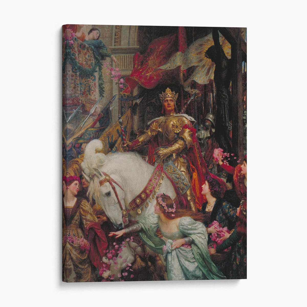 The Two Crowns - Sir Frank Dicksee