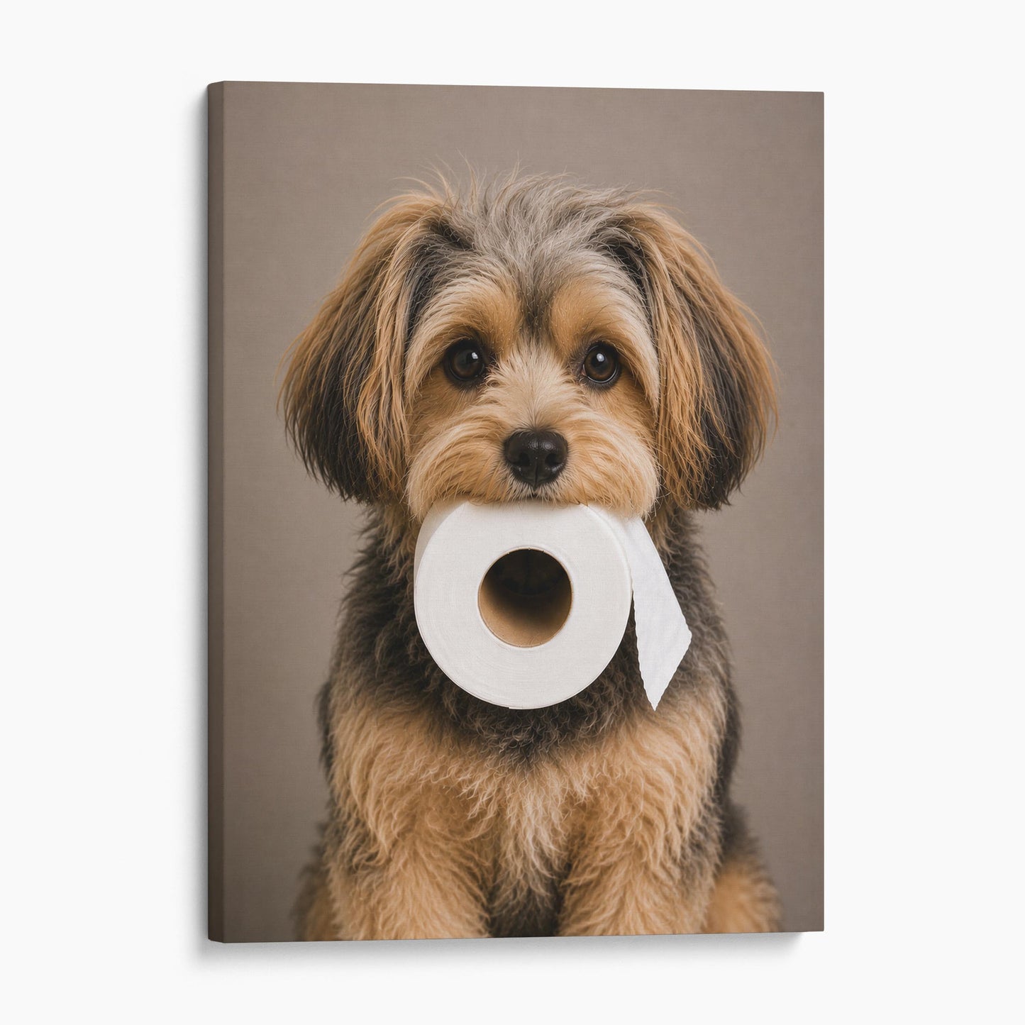 Morkie Dog Toilet Paper
