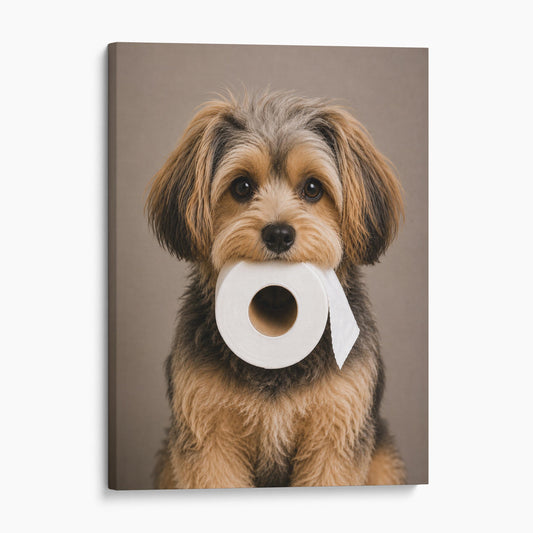 Morkie Dog Toilet Paper