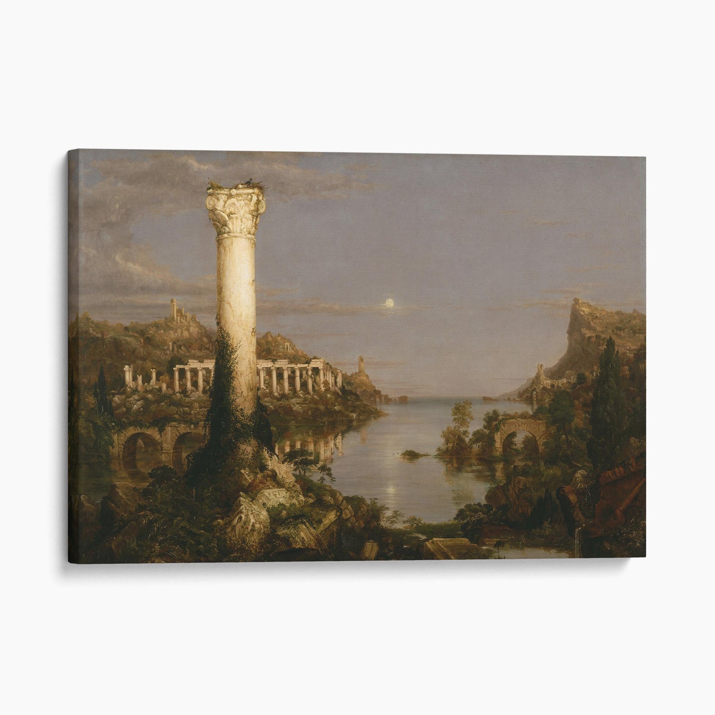 The Course of Empire - Desolation by Thomas Cole