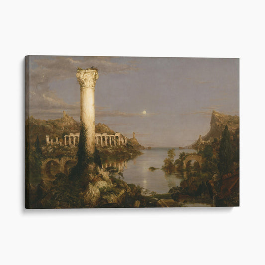 The Course of Empire - Desolation by Thomas Cole