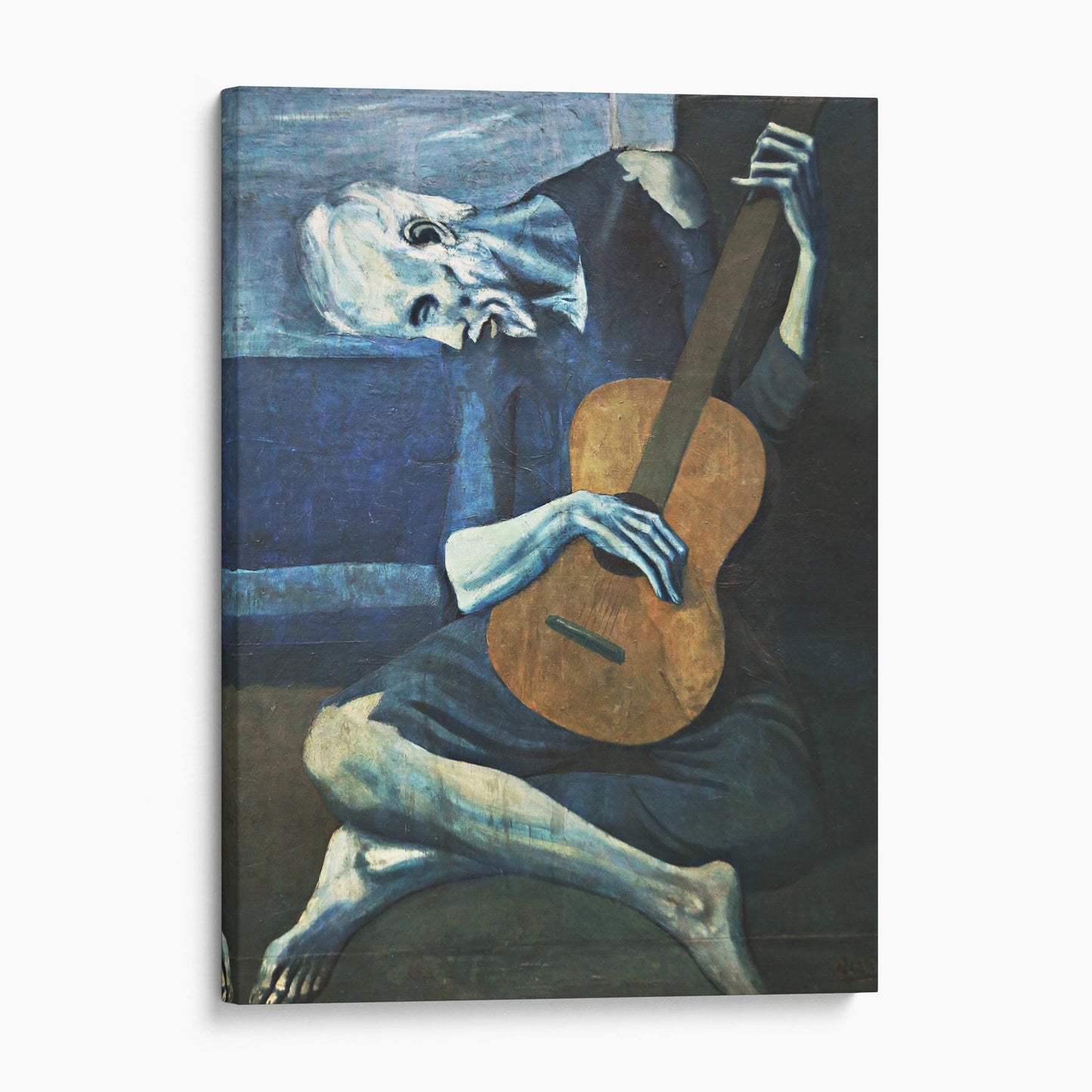 Old Guitarist by Pablo Picasso