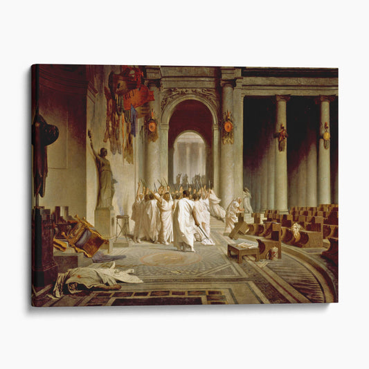 The Death of Caesar by Jean-Léon Gérôme