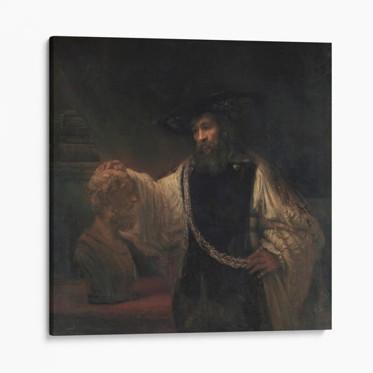 Aristotle with a Bust of Homer 1653 - Rembrandt Van Rijn