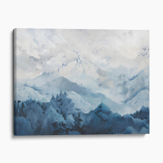 Abstract Mountain Landscape