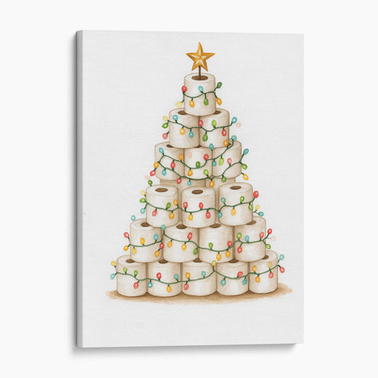 Toilet Paper Christmas Tree