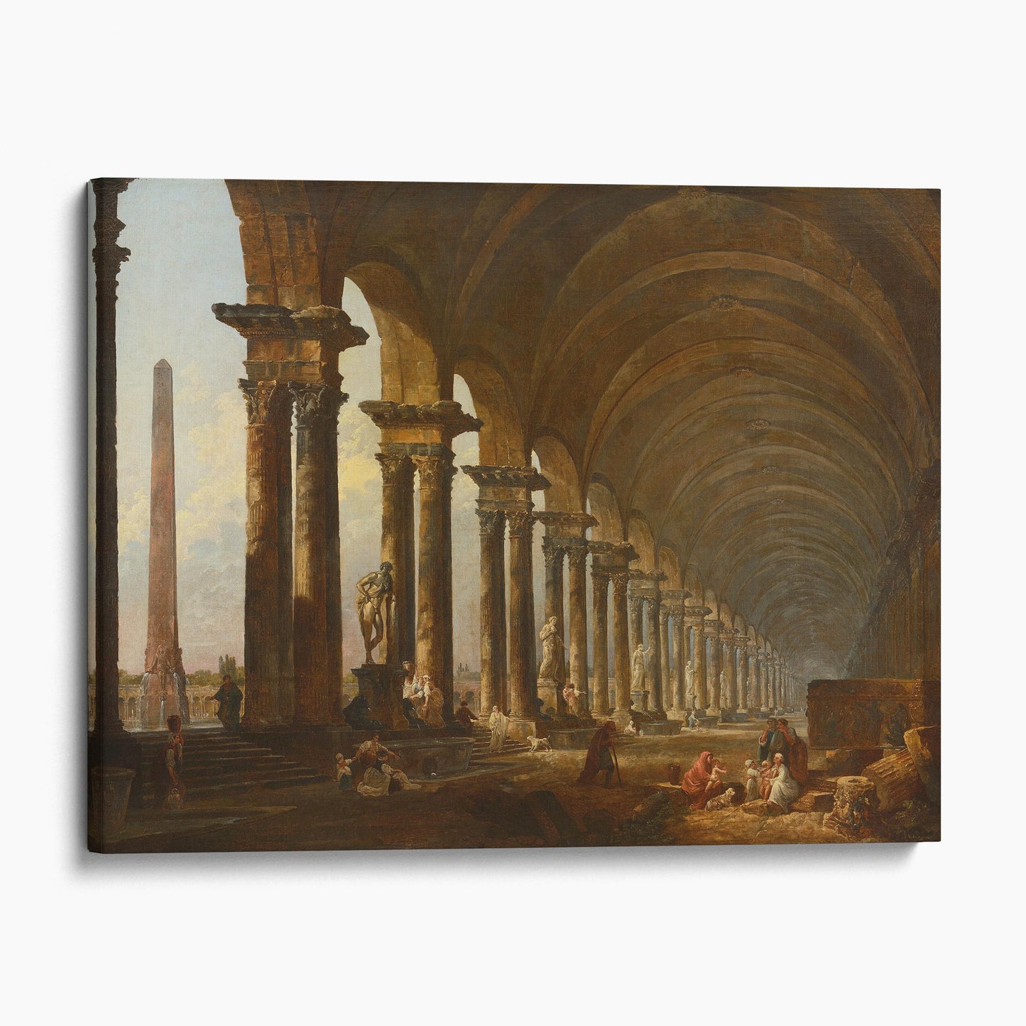 La Colonnade by Hubert Robert