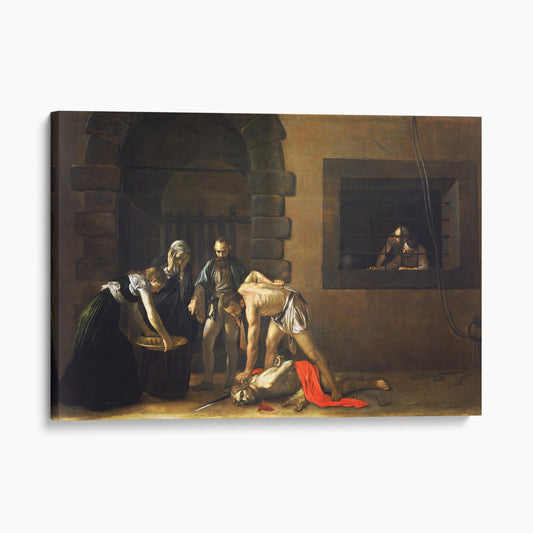 The Beheading of Saint John the Baptist, 1608 by Caravaggio