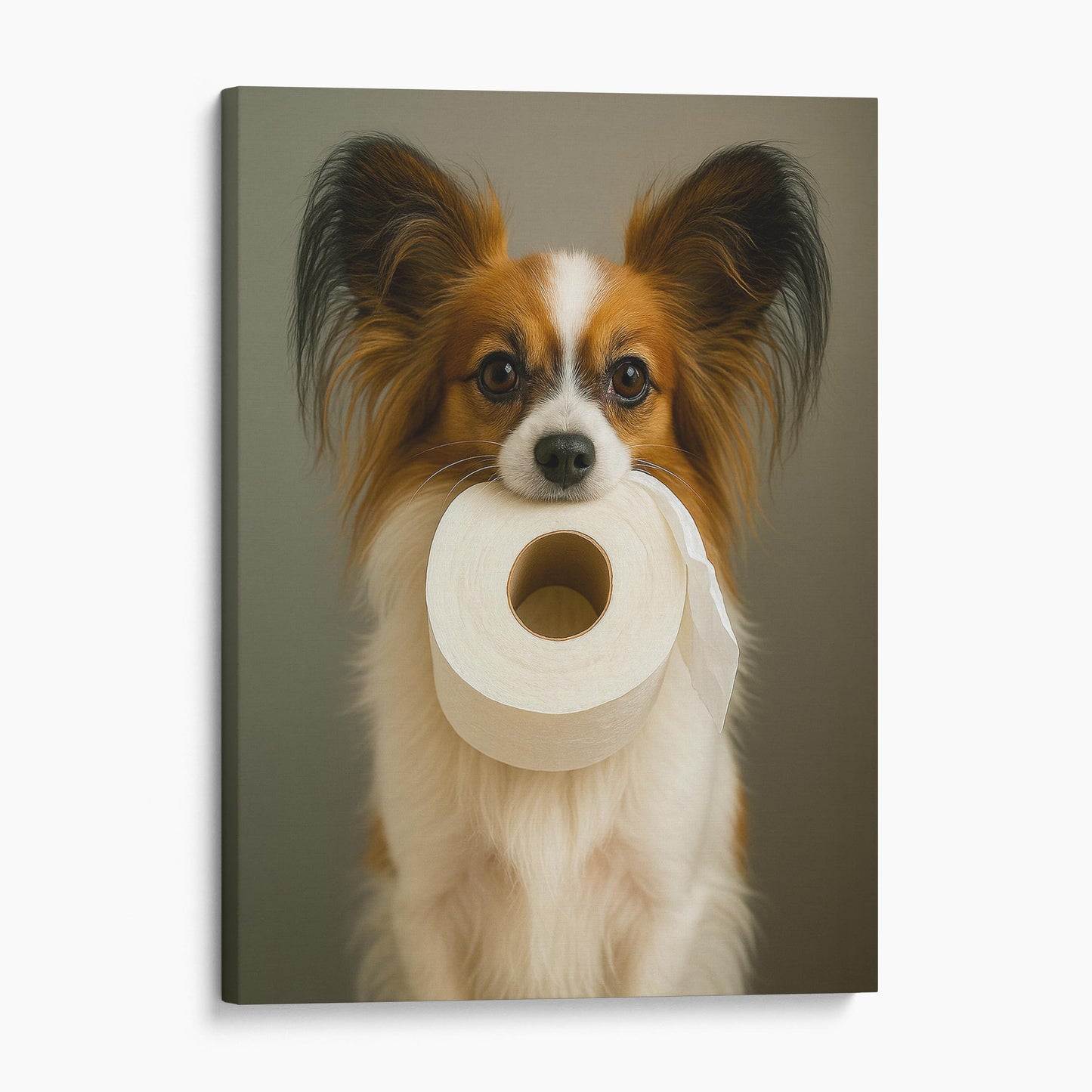 Papillon Dog Toilet Paper