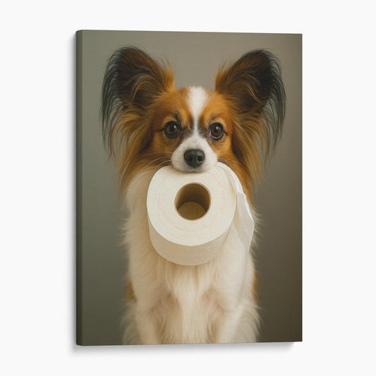 Papillon Dog Toilet Paper