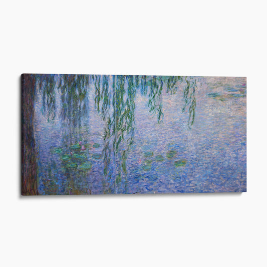 Clear Morning with Willows - Claude Monet
