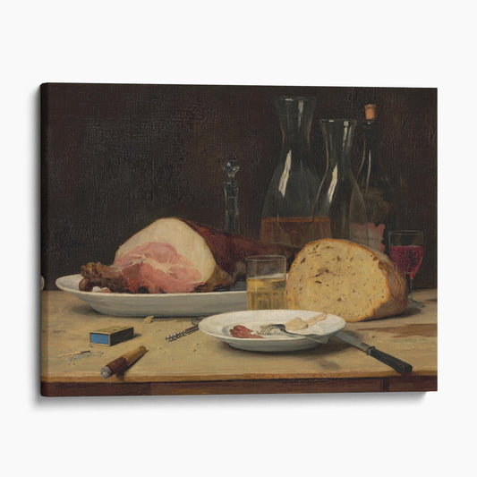 Still Life - Excess by Albert Anker