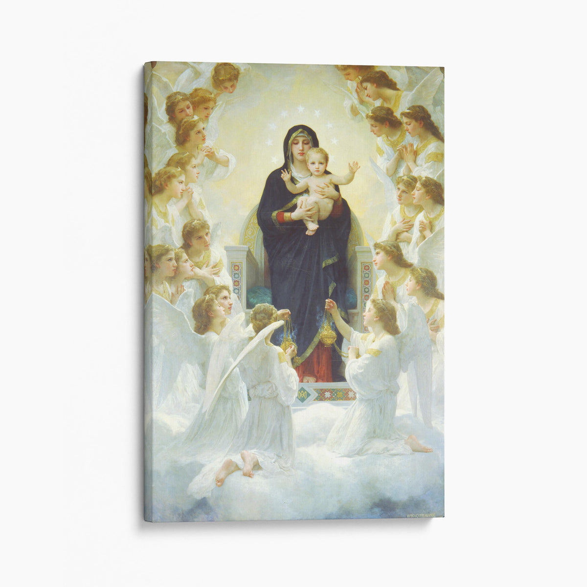 The Virgin With Angels, 1900 - William-Adolphe Bouguereau