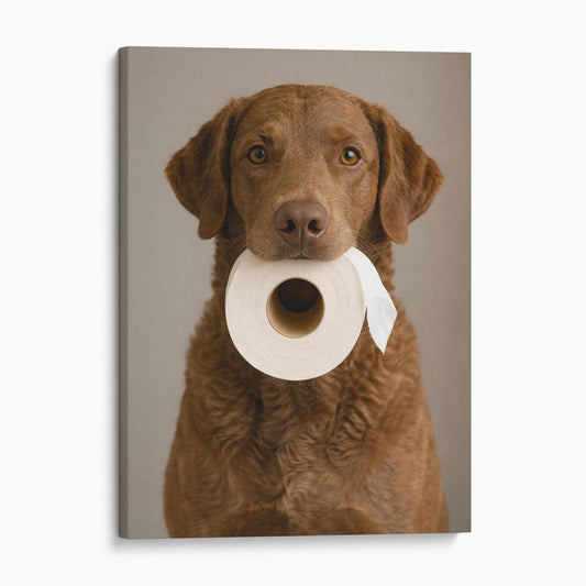 Chesapeake Bay Retriever Dog Toilet Paper