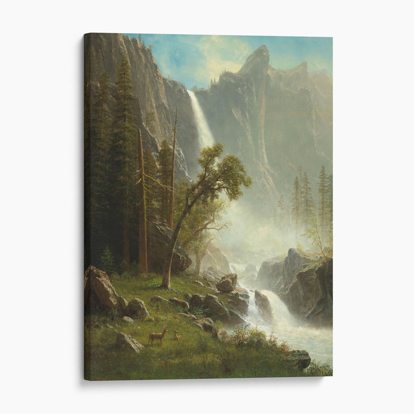 Yosemite Falls by Albert Bierstadt