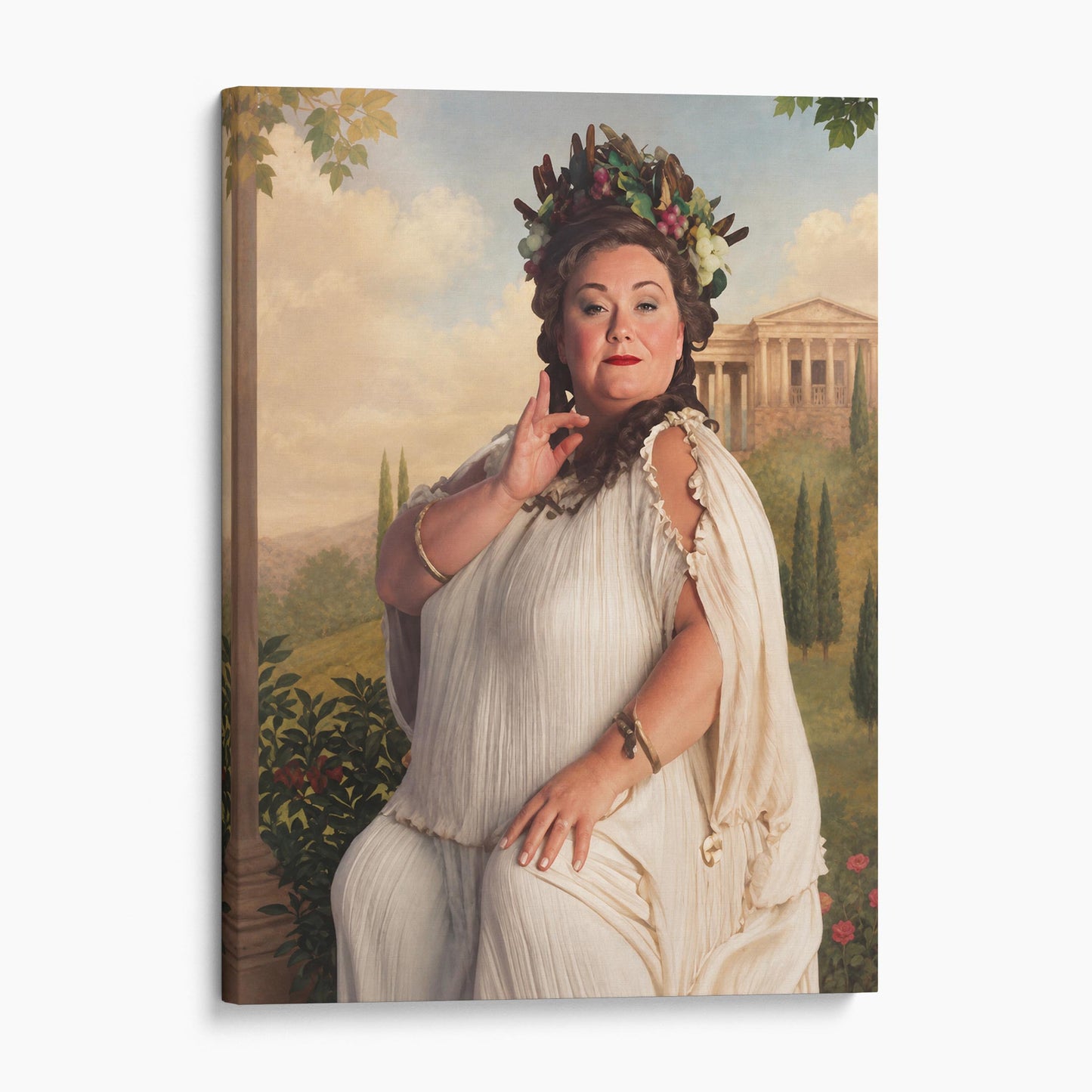 The Fat Lady Painting