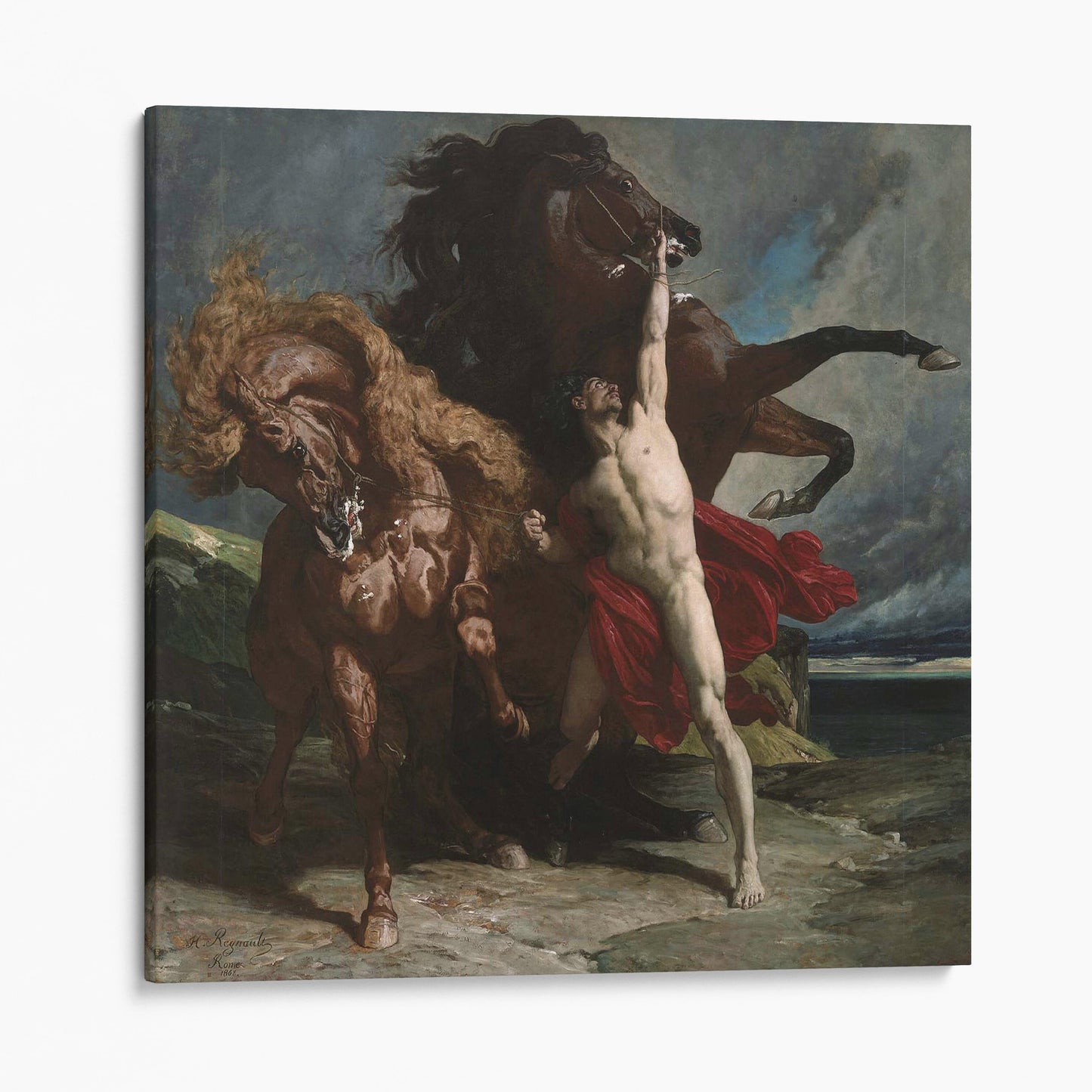 Automedon with the Horses of Achilles - Henri Regnault