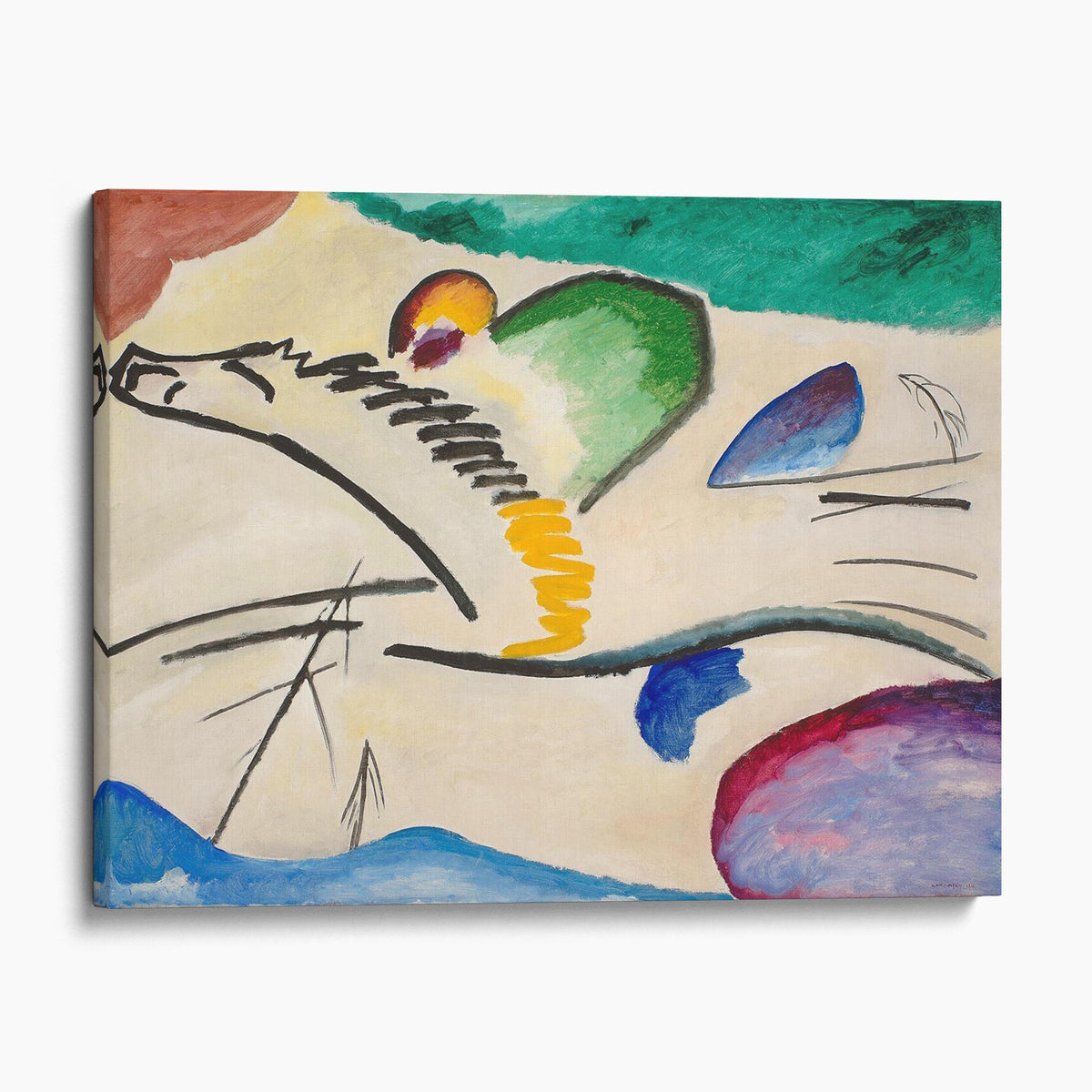 The Rider (Lyrical) by Kandinsky