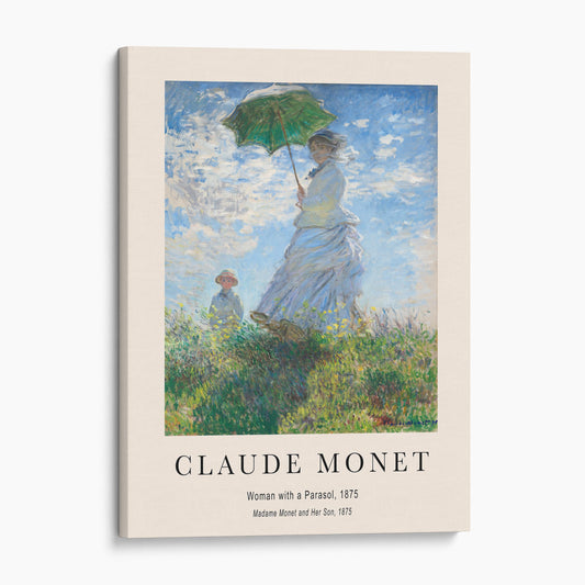 Claude Monet: Woman With A Parasol