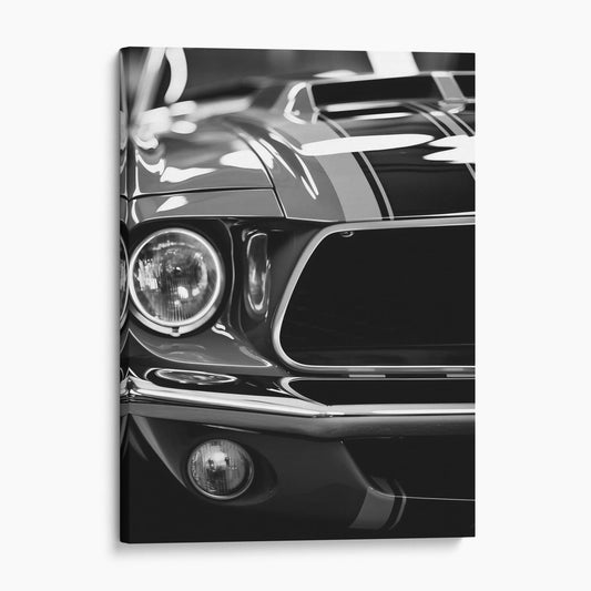 Retro Ford Mustang GT 500