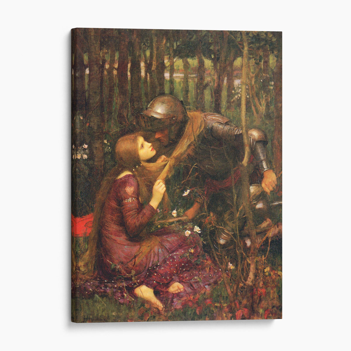 La Belle Dame sans Merci (The Beautiful Lady without Mercy) - John William Waterhouse
