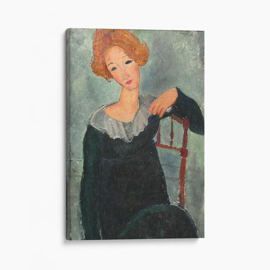 Woman with Red Hair, 1917 by Amedeo Modigliani